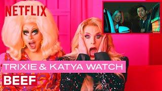 Drag Queens Trixie Mattel & Katya React to BEEF | I Like To Watch | Netflix