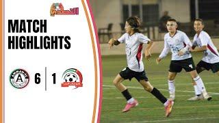 Match Highlights Amman FC 6-1 Shabab Al Ordon | Jordan Pro League 2024-2025 | U13