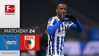 Hertha Berlin - FC Augsburg | 2-1 | Highlights | Matchday 24 – Bundesliga 2020/21