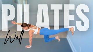 30 MIN PILATES WALL FULL BODY WORKOUT | No Equipment & No Repeats