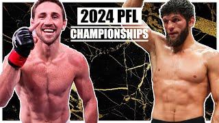 PFL 2024 Championships FULL CARD Predictions