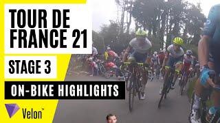 Tour de France 2021: Stage 3 On-Bike Highlights