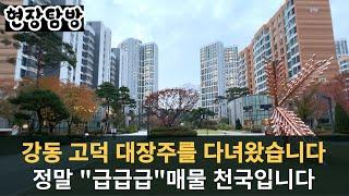 13억대까지 수직 폭락한 강동구 대장아파트를 다녀왔습니다.