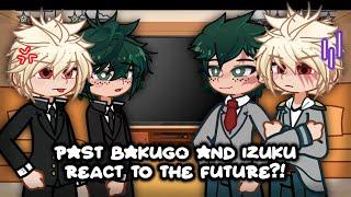 Middle school BAKUGO and IZUKU reacts to the FUTURE?! [​] #mha  #gacha  #myheroacademia  #bnha