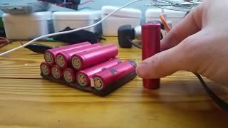 Reclaimed 18650 Test Charge Discharge How To