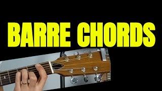 Barre Chord Masterclass! How To Play Cool Barre Chord Songs w/ Tips & Tricks