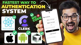 React Native Authentication Made EASY - Complete Guide 2025!