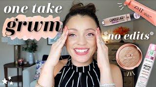 One-Take *no edits* GRWM // rumors, embarrassing myself, merch, cursing