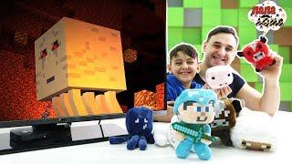 ОТ НУБА ДО ПРОФИ - АЗЫ МАЙНКРАФТА! Папа Роб и Ярик в школе Minecraft! Сборник 13+