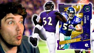 Ray Lewis is the Best Linebacker in MUT 25!!!