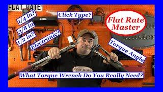 What Torque Wrench Do You Really Need?