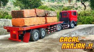 Uji Tenaga Rc Truck Trailer Indonesia || Quester GKE 280