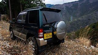 ATL JDM IN JAPAN- 1995 Mitsubishi Pajero Mini (TURBO 4x4) Off-roading in Tamba + Walk Around