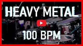 Epic Heavy Metal Drum Track 100 BPM Modern Metal Drum Beat (Track ID-86) [HD]