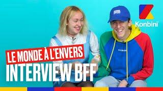 Le Monde à l'Envers : Jenny et Valentin testent leur amitié l Interview BFF l Konbini