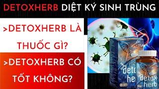 [Detoxherb review] Detoxherb là thuốc gì? Detoxherb có tốt không?