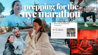 the road to the nyc marathon: taper crazies, wellness routine + final long run (PART 1)