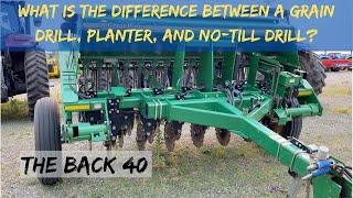 No-Till Foodplotting:  Grain Drill, Planter, or No Till Drill?  Which is right for you?