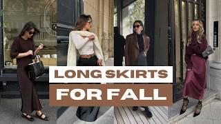 ELEGANT Long Skirts Outfits That Will Elevate Your Style