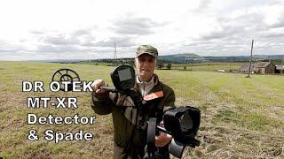 TESTING THE DR OTEX MT-XR METAL DETECTOR SETUP,FUNCTION BUTTONS & FEATURES