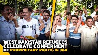 West Pakistan Refugees celebrate conferment of Proprietary Rights in J&K