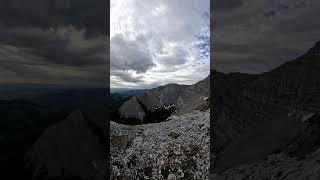 Way up to Holy Cross Mountain in Kananaskis Country (July)