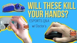 DOES CLAW GRIP REALLY KILL YOUR HANDS? ASK THE ESPORTS DOCTORS FT. KEYBOARD JOYSTICK