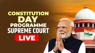 PM Narendra Modi participates in Constitution Day celebrations at Supreme Court | Delhi | INDIA