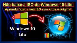 Windows 10 Lite 22H2 Original, how to optimize and make your ISO light