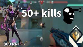 50 Kills against VCT Champions |Reyna Radiant VOD |