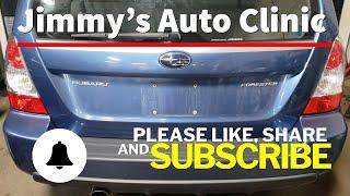 2007 Subaru Forester | Rear Strut Replacement | Rear Suspension