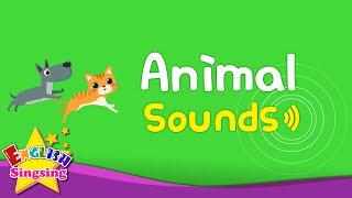 Kids Vocabulary - Animal Sounds - Various Animal Sounds- Learn English for kids -