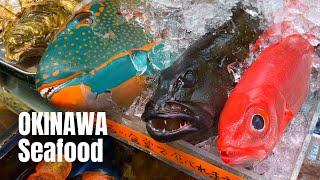 GIANT PARROTFISH SASHIMI in Okinawa | Japanese Street Food