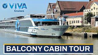 VIVA One Balcony Cabin Highlights | River Cruise Luxury VIVA Cruises