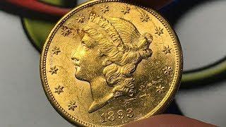 1893-S U.S. 20 Dollar Gold Coin • Values, Information, Mintage, History, and More