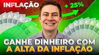 Como se PROTEGER e GANHAR DINHEIRO com a ALTA da INFLAÇÃO? É mais simples do que você pensa!