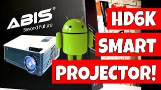 ABIS HD6K 4th Gen SMART Android Based 6000 Lumen Projector