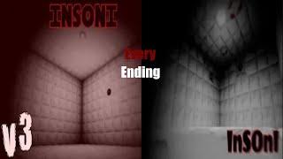 ROBLOX: InSOnI Escape All Endings