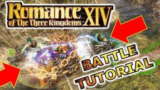 BATTLE BASICS ROMANCE THREE KINGDOMS XIV RTK 14 - HOW DOES BATTLE WORK TUTORIAL GUIDE PC GAMEPLAY