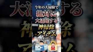 今年の大掃除で絶対に大活躍する神掃除アイテム7選　#おすすめ #保存