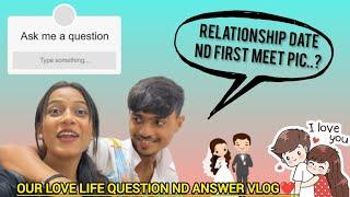 #vlog34 OUR LOVE LIFE Q&A VLOG..|| Marathi couple ️||intresting vlog || kamble Pooja