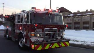 Lionville Fire Company Engine 47-2 Responding