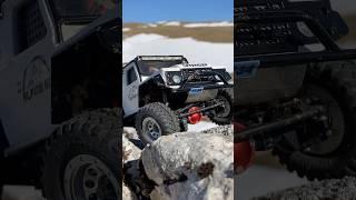 Micro crawler 1:35 scale expedition Orlandoo Hunter OH35A01 crawler RC rock crawler outside session