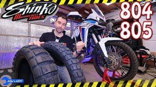 Honda Africa Twin 1100 new tires Shinko E-804 E-805