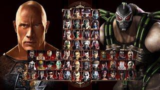 Mortal Kombat 9 - BANE & BLACK ADAM - Expert Tag Ladder - Gameplay @(1080p) - 60ᶠᵖˢ 