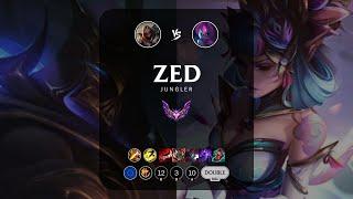 Zed Jungle vs Evelynn - EUW Master Patch 13.14