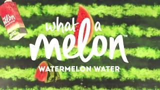 Introducing What A Melon 100% Natural Watermelon Water