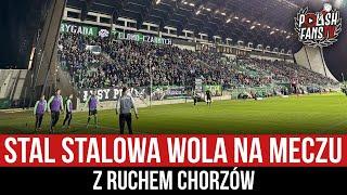 Stal Stalowa Wola na meczu z Ruchem Chorzów (29.09.2024)