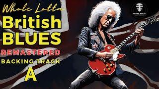 WHOLE LOTTA British Blues in A backing track [REMASTERED] BPM 96