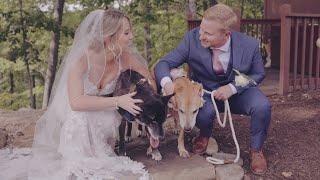 Ashley and Kyle| The Magnolia Venue, Gatlinburg TN - Wedding Videographer Brindle Film Co.